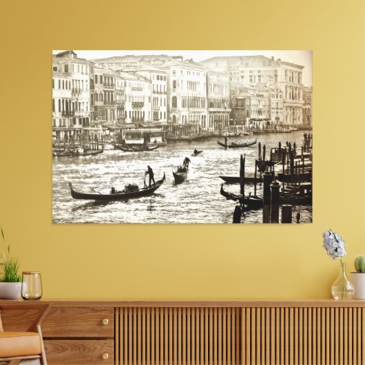  GRAND CANAL stretched canvas kunst (Insitu (Woonkamer))