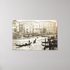 GRAND CANAL stretched canvas kunst