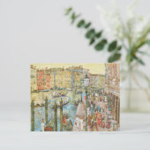 Grand Canal, Venetië, door Maurice Prendergast Briefkaart (Staand voorkant)