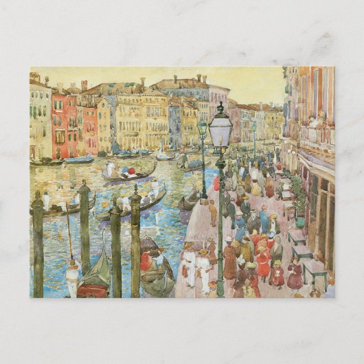 Grand Canal, Venetië, door Maurice Prendergast Briefkaart (Voorkant)