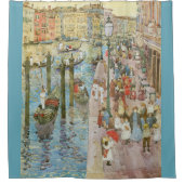 Grand Canal, Venetië, door Maurice Prendergast Douchegordijn (Voorkant)