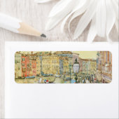 Grand Canal, Venetië, door Maurice Prendergast Etiket (Insitu)