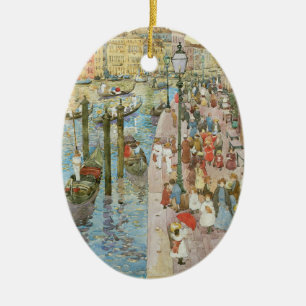 Grand Canal, Venetië, door Maurice Prendergast Keramisch Ornament