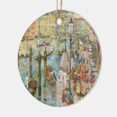 Grand Canal, Venetië, door Maurice Prendergast Keramisch Ornament (Links)