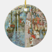 Grand Canal, Venetië, door Maurice Prendergast Keramisch Ornament (Achterkant)
