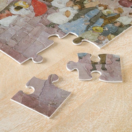 Grand Canal, Venetië, door Maurice Prendergast Legpuzzel (Zijkant)