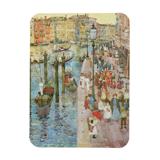 Grand Canal, Venetië, door Maurice Prendergast Magneet (Verticaal)