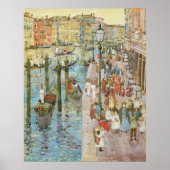 Grand Canal, Venetië, door Maurice Prendergast Poster (Voorkant)