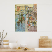 Grand Canal, Venetië, door Maurice Prendergast Poster (Keuken)