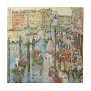 Grand Canal, Venetië, door Maurice Prendergast Tegeltje