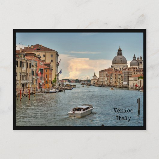 Grand Canal, Venetië, Italië Briefkaart (Voorkant)