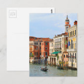 Grand Canal, Venetië, Italië Briefkaart (Voorkant / Achterkant)