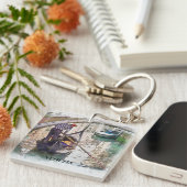 Grand Canal, Venetië, Italië Design Sleutelhanger (Voorkant Rechts)