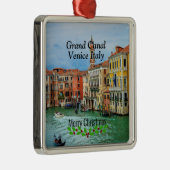 Grand Canal, Venetië, Kerstmis Metalen Ornament (Rechts)