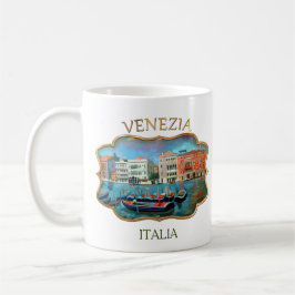 Grand Canal - Venetië, Mok koffie in Italië