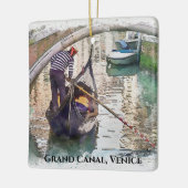 Grand Canal, Venetië, Ornament van het Italiaanse  (Links)