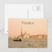 Grand Canal Venice Italië Briefkaart (Voorkant / Achterkant)