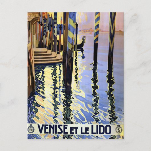  Grand Canal Venice Italië Reis Briefkaart (Voorkant)