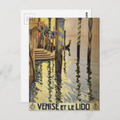  Grand Canal Venice Italië Reis Briefkaart (Voorkant / Achterkant)