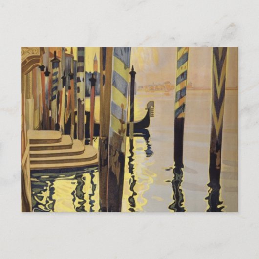  Grand Canal Venice Italië Reis Briefkaart (Voorkant)