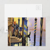  Grand Canal Venice Italië Reis Briefkaart (Voorkant / Achterkant)