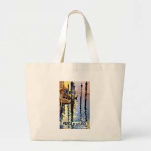 Grand Canal Venice Italië Reis Grote Tote Bag