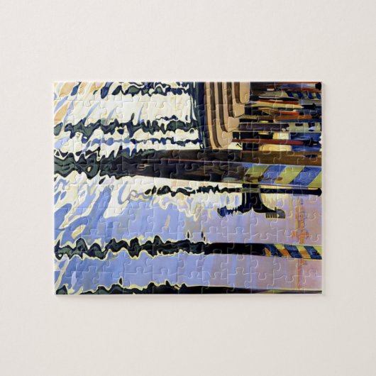  Grand Canal Venice Italië Reis Legpuzzel (Horizontaal)