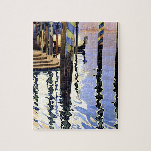  Grand Canal Venice Italië Reis Legpuzzel (Verticaal)