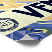  Grand Canal Venice Italië Reisposter Poster (Hoek)