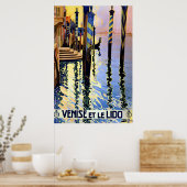  Grand Canal Venice Italië Reisposter Poster (Keuken)