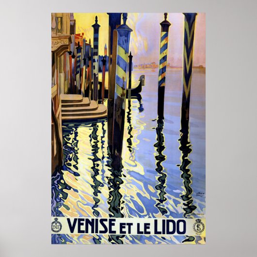  Grand Canal Venice Italië Reisposter Poster (Voorkant)