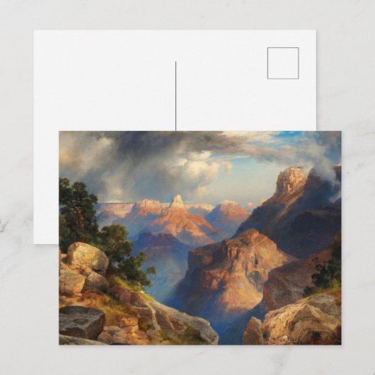 Grand Canyon, 1912, door Thomas Moran Uitnodiging Briefkaart (Voorkant / Achterkant)