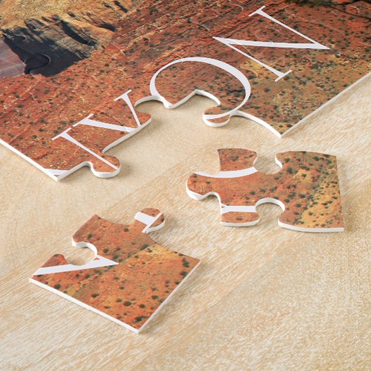 Grand Canyon 6 Legpuzzel (Zijkant)