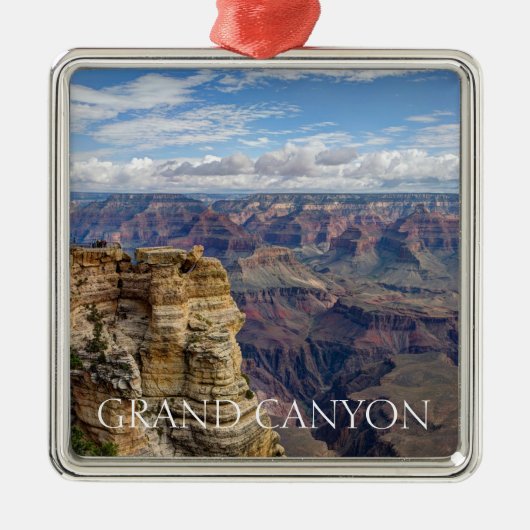 Grand Canyon 7 Metalen Ornament (Voorkant)