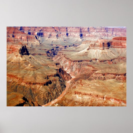 Grand Canyon Aerial Poster (Voorkant)