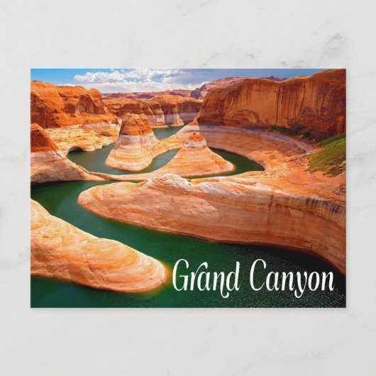Grand Canyon, Arizona, Amerikaans Briefkaart (Voorkant)