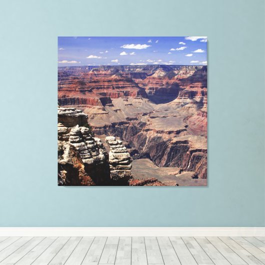 Grand Canyon, Arizona Canvas Afdruk (Insitu (Houten vloer))