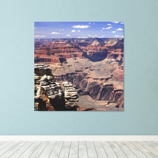 Grand Canyon, Arizona Canvas Afdruk (Insitu (Houten vloer))