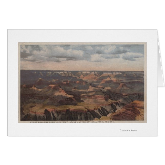 Grand Canyon, Arizona - Cloud Shadows uit Hopi 2 (Voorkant Horizontaal)