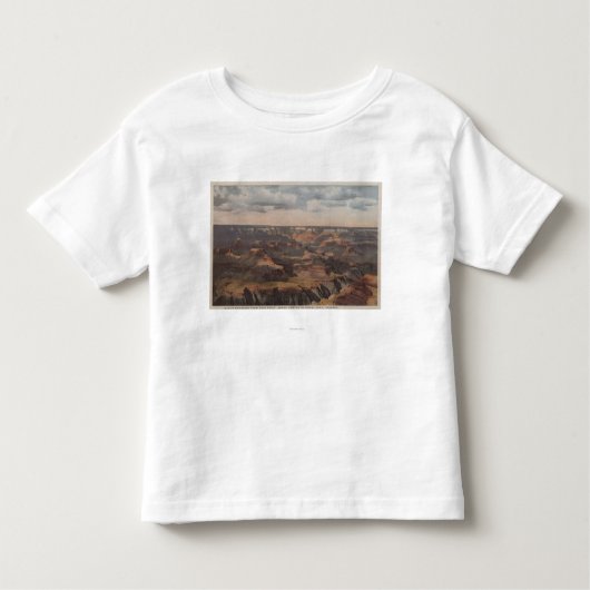 Grand Canyon, Arizona - Cloud Shadows uit Hopi 2 Kinder Shirts (Voorkant)