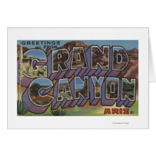 Grand Canyon, Arizona - Grote letterscènes
