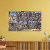 Grand Canyon, Arizona - Grote letterscènes Canvas Afdruk (Insitu (Woonkamer))