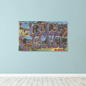 Grand Canyon, Arizona - Grote letterscènes Canvas Afdruk (Insitu (Houten vloer))