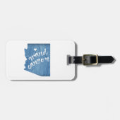 Grand Canyon Arizona houtnerf Bagagelabel (Voorkant horizontaal)