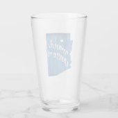 Grand Canyon Arizona houtnerf Glas (Achterkant)