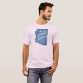 Grand Canyon Arizona houtnerf T-shirt (Voorkant volledig)