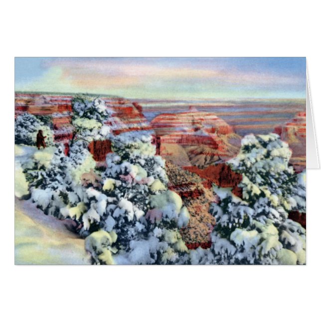 Grand Canyon Arizona in de winter (Voorkant Horizontaal)