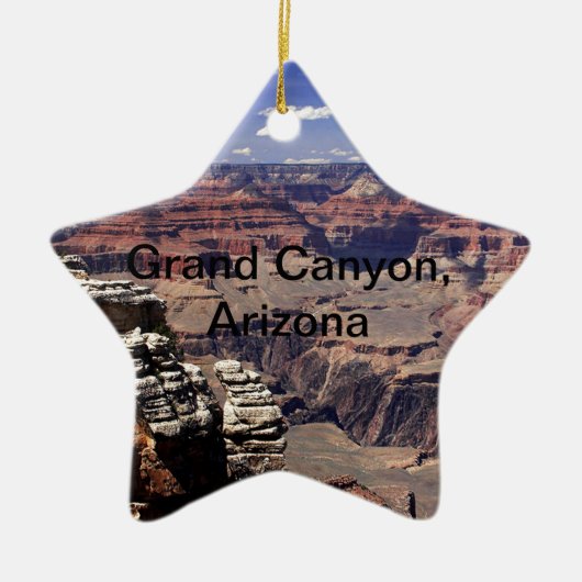 Grand Canyon, Arizona Keramisch Ornament (Voorkant)