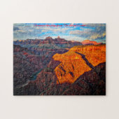 Grand Canyon Arizona. Kerstgroeten Legpuzzel (Horizontaal)
