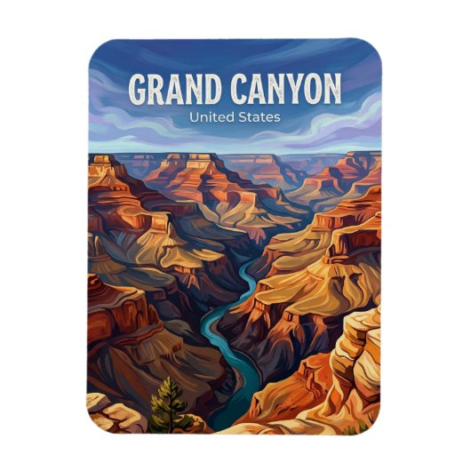 Grand Canyon Arizona Magneet (Verticaal)